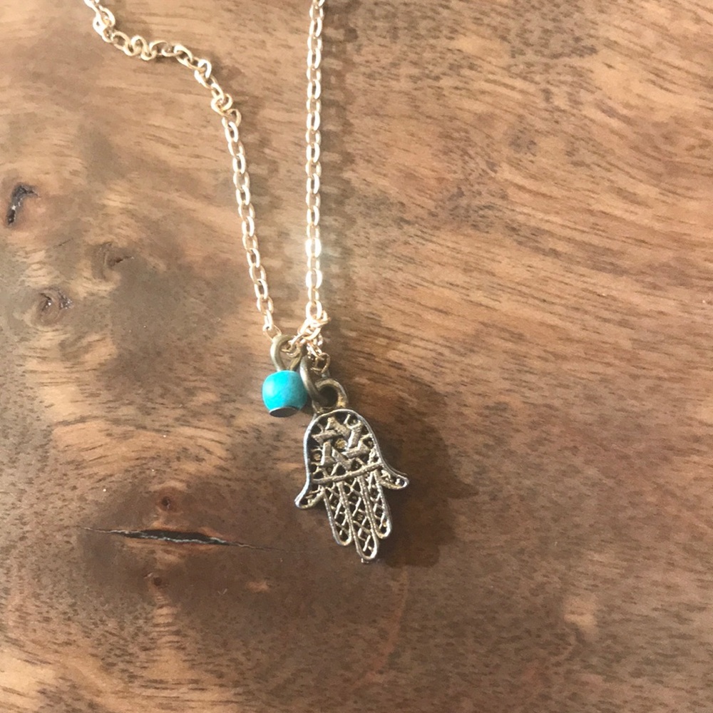 Urban Outfitters Hamsa Necklace